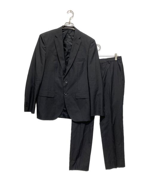 BOSS HUGO BOSS（ボス ヒューゴボス）BOSS HUGO BOSS (ボス ヒューゴボス) 2Bセットアップスーツ ブラック サイズ:46の古着・服飾アイテム