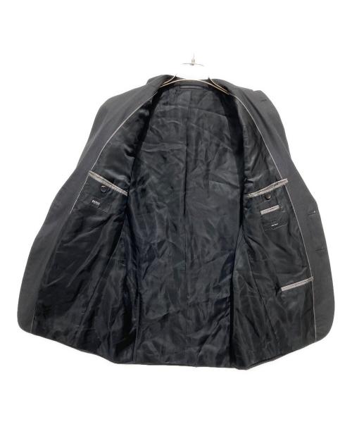 BOSS HUGO BOSS（ボス ヒューゴボス）BOSS HUGO BOSS (ボス ヒューゴボス) 2Bセットアップスーツ ブラック サイズ:46の古着・服飾アイテム
