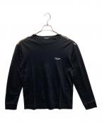 BLACK LABEL CRESTBRIDGEブラックレーベル クレストブリッジ）の古着「長袖カットソー」｜ブラック