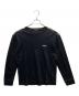 BLACK LABEL CRESTBRIDGE（ブラックレーベル クレストブリッジ）の古着「長袖カットソー」｜ブラック