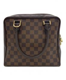 LOUIS VUITTON（ルイ ヴィトン）の古着「トリアナ ダミエ エベヌハンドバッグ」｜ブラウン