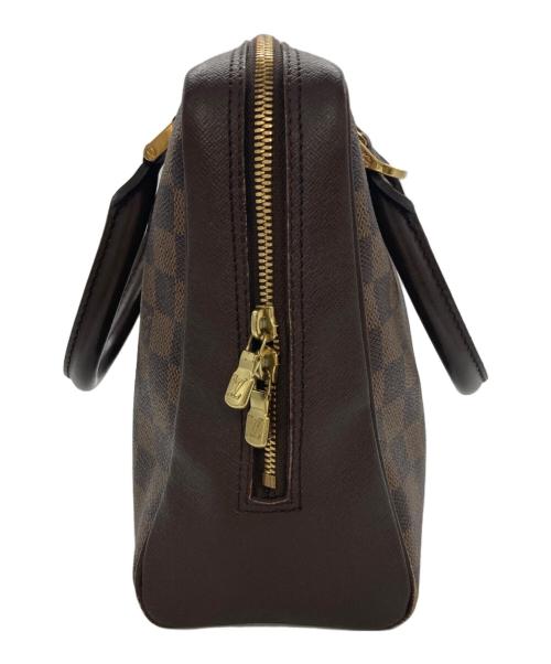 LOUIS VUITTON（ルイ ヴィトン）LOUIS VUITTON (ルイ ヴィトン) トリアナ ダミエ エベヌハンドバッグ ブラウンの古着・服飾アイテム