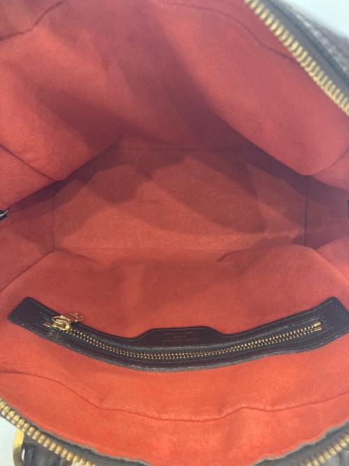 LOUIS VUITTON（ルイ ヴィトン）LOUIS VUITTON (ルイ ヴィトン) トリアナ ダミエ エベヌハンドバッグ ブラウンの古着・服飾アイテム