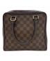 LOUIS VUITTON (ルイ ヴィトン) トリアナ ダミエ エベヌハンドバッグ ブラウン：40000円