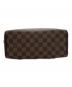 中古・古着 LOUIS VUITTON (ルイ ヴィトン) トリアナ ダミエ エベヌハンドバッグ ブラウン：40000円