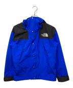 THE NORTH FACEザ ノース フェイス）の古着「1990マウンテンジャケットゴアテックスⅡ」｜ブルー×ブラック