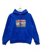 SUPREME×THRASHERシュプリーム×スラッシャー）の古着「Hooded Sweatshirt」｜ブルー