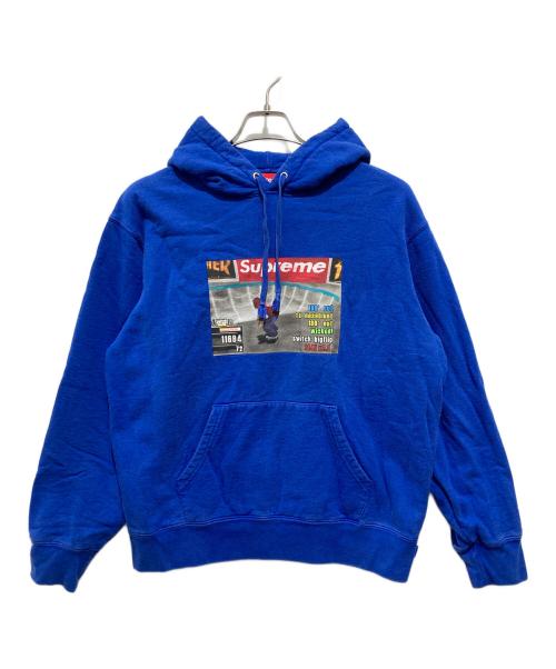 SUPREME（シュプリーム）Supreme (シュプリーム) THRASHER (スラッシャー) Hooded Sweatshirt ブルー サイズ:Ｓの古着・服飾アイテム