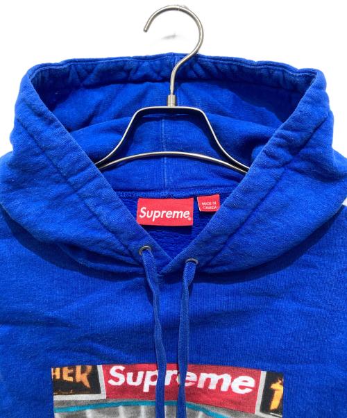 SUPREME（シュプリーム）Supreme (シュプリーム) THRASHER (スラッシャー) Hooded Sweatshirt ブルー サイズ:Ｓの古着・服飾アイテム