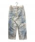 RALPH LAUREN PURPLE LABEL (ラルフ ローレン パープル レーベル) ペンキ加工デニムペインターパンツ ライトブルー サイズ:28：15000円