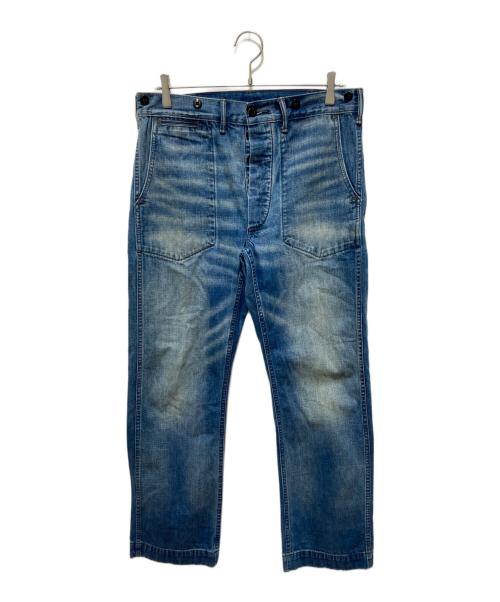 RRL（ダブルアールエル）RRL (ダブルアールエル) デニムベイカーパンツ インディゴ サイズ:31の古着・服飾アイテム