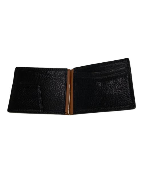 土屋鞄（ツチヤカバン）土屋鞄 (ツチヤカバン) マネークリップ付きカードケース ブラックの古着・服飾アイテム