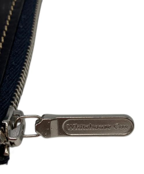 Whitehouse Cox（ホワイトハウスコックス）Whitehouse Cox (ホワイトハウスコックス) L字ジップコンパクトウォレット ネイビー サイズ:OneSizeの古着・服飾アイテム