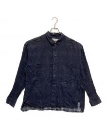 POLYPLOID（ポリプロイド）の古着「シャツジャケットB」｜ネイビー