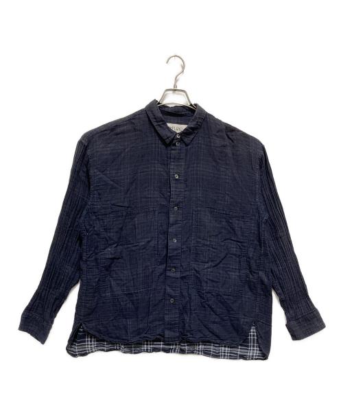 POLYPLOID（ポリプロイド）POLYPLOID (ポリプロイド) シャツジャケットB ネイビー サイズ:3の古着・服飾アイテム