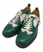 HENDER SCHEMEエンダースキーマ）の古着「ウィングチップシューズ」｜グリーン