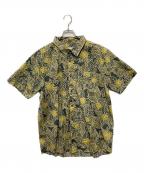 patalohaパタロハ）の古着「マリヒニアロハ総柄シャツ」｜カーキ