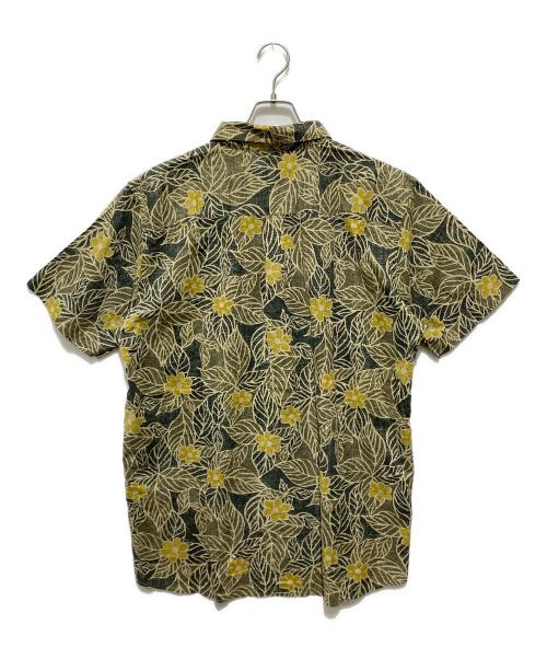 pataloha（パタロハ）pataloha (パタロハ) マリヒニアロハ総柄シャツ カーキ サイズ:XLの古着・服飾アイテム