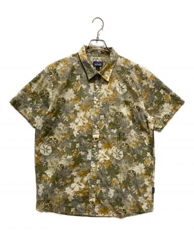 中古・古着通販】Patagonia (パタゴニア) アロハ総柄シャツ カーキ
