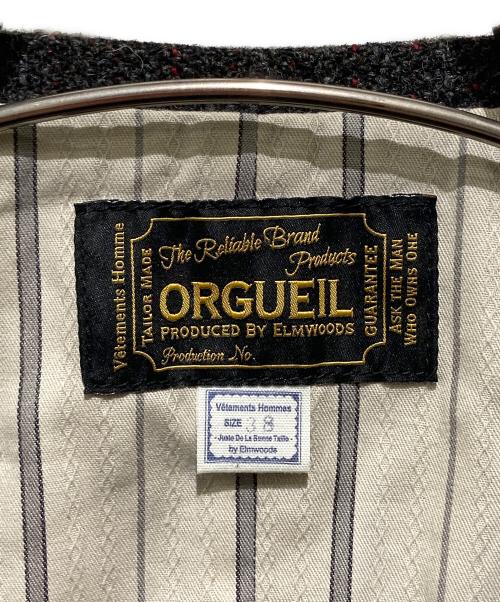 ORGUEIL（オルゲイユ）ORGUEIL (オルゲイユ) ホームスパンベスト グレー サイズ:38の古着・服飾アイテム