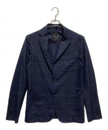 T-JACKET By TONELLO（ティージャケット バイ トネッロ）の古着「チェックジャケット」｜ネイビー