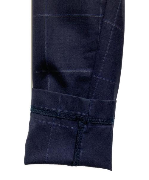T-JACKET By TONELLO（ティージャケット バイ トネッロ）T-JACKET By TONELLO (ティージャケット バイ トネッロ) チェックジャケット ネイビー サイズ:Ｓの古着・服飾アイテム