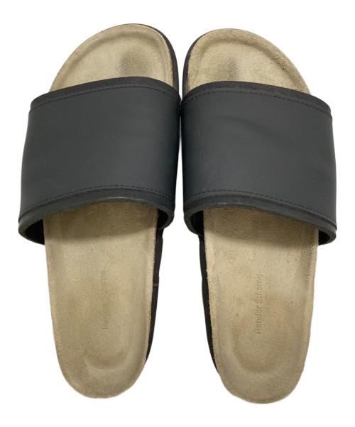 HENDER SCHEME（エンダースキーマ）Hender Scheme (エンダースキーマ) キャタピラーレザーサンダル ブラック サイズ:不明の古着・服飾アイテム