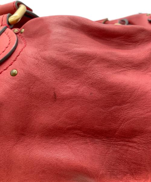 Chloe（クロエ）Chloe (クロエ) レザーハンドバッグ ピンクの古着・服飾アイテム