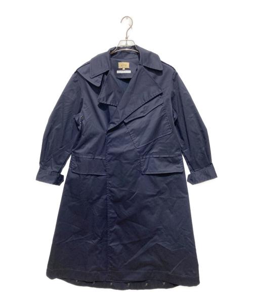 maturely（マチュアリー）maturely (マチュアリー) ソロテックスストームトレンチコート ネイビーの古着・服飾アイテム