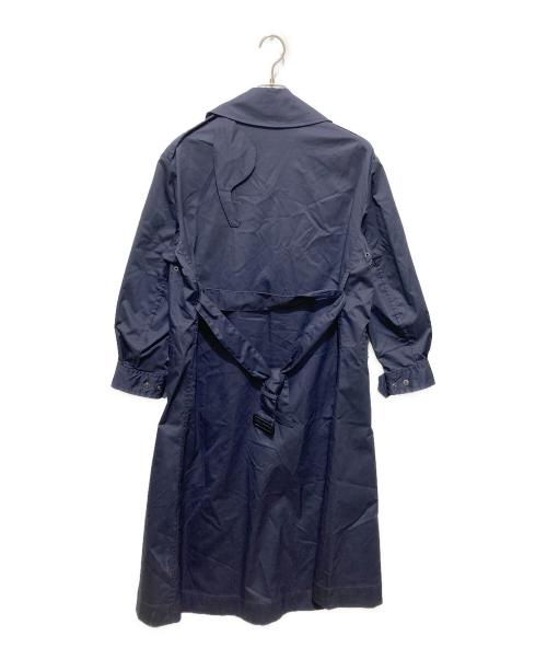 maturely（マチュアリー）maturely (マチュアリー) ソロテックスストームトレンチコート ネイビーの古着・服飾アイテム