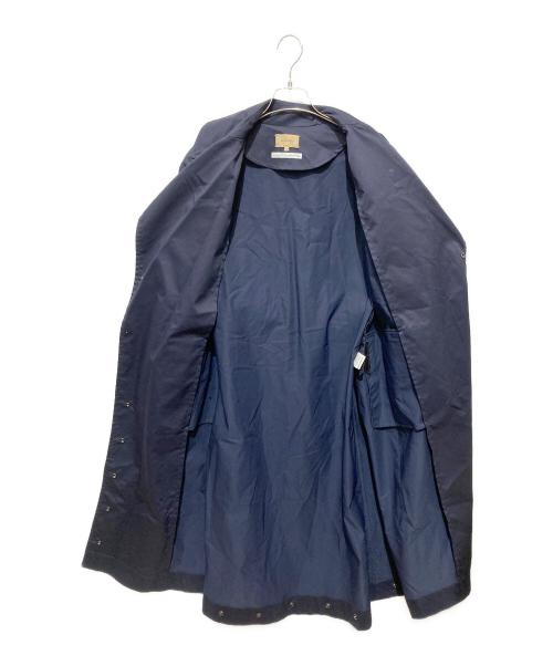 maturely（マチュアリー）maturely (マチュアリー) ソロテックスストームトレンチコート ネイビーの古着・服飾アイテム