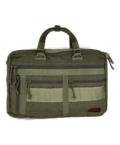 BRIEFING A4 LINER 希少 モスグリーン 廃番　ブリーフィング 中古・古着通販】BRIEFING (ブリーフィング) A4 3WAY LINER グリーン
