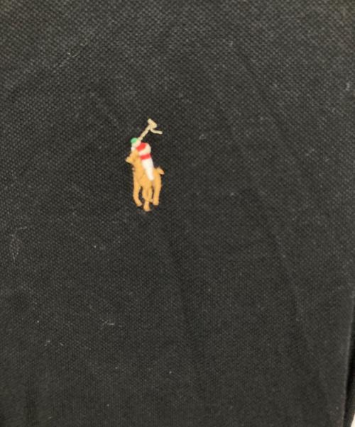 POLO RALPH LAUREN（ポロ・ラルフローレン）POLO RALPH LAUREN (ポロ・ラルフローレン) ポニー刺繍ポロシャツワンピース ブラック サイズ:XSの古着・服飾アイテム