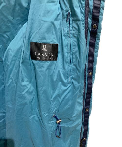 LANVIN COLLECTION（ランバンコレクション）LANVIN COLLECTION (ランバンコレクション) ナイロンジャケット ブルー サイズ:Lの古着・服飾アイテム