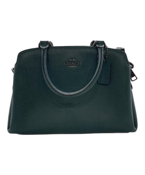 COACH（コーチ）COACH (コーチ) ミニ リリー キャリーオール グリーンの古着・服飾アイテム