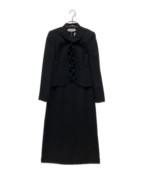 SOIR PERLE（ソワール ペルル）SOIR PERLE (ソワール ペルル) フォーマルセットアップ ブラック サイズ:9の古着・服飾アイテム