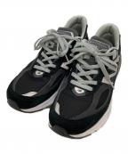 NEW BALANCEニューバランス）の古着「M990BK6 スニーカー」｜ブラック