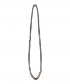 MARIA BLACKマリアブラック）の古着「Carlo Necklace / カルロネックレス 43㎝」｜シルバー