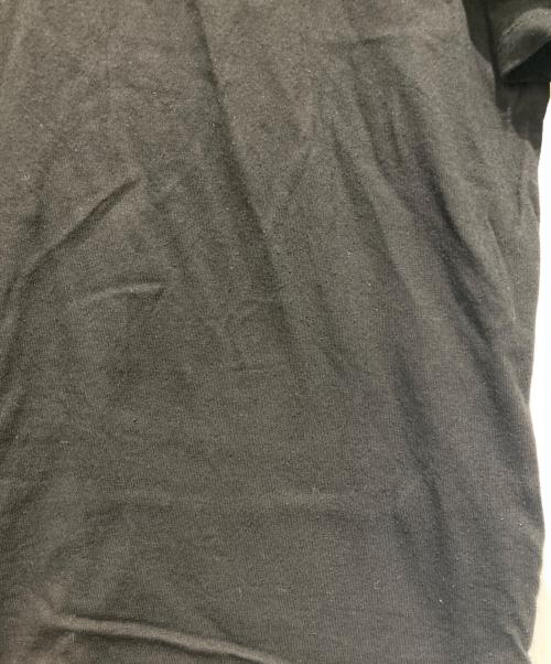 Palm Angels（パーム エンジェルス）Palm Angels (パーム エンジェルス) 襟ロゴプリントTシャツ ブラック サイズ:XLの古着・服飾アイテム