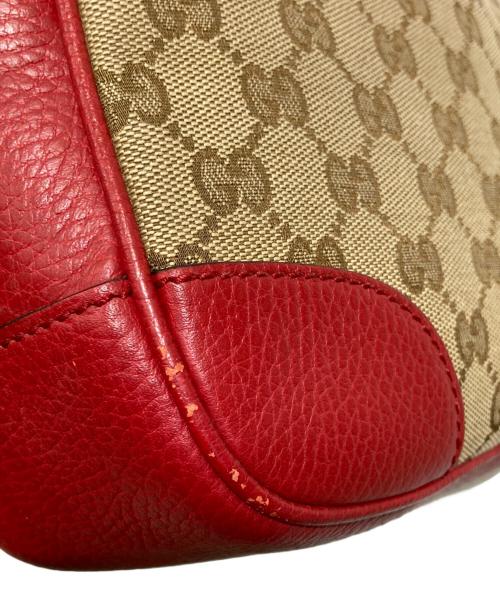 GUCCI（グッチ）GUCCI (グッチ) GGキャンバスショルダーバッグ ブラウン サイズ:OneSizeの古着・服飾アイテム