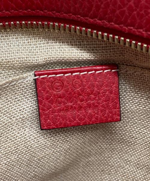 GUCCI（グッチ）GUCCI (グッチ) GGキャンバスショルダーバッグ ブラウン サイズ:OneSizeの古着・服飾アイテム