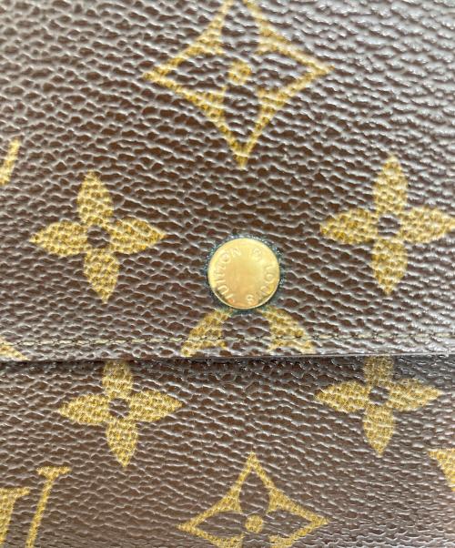 LOUIS VUITTON（ルイ ヴィトン）LOUIS VUITTON (ルイ ヴィトン) フラップ長財布 ブラウンの古着・服飾アイテム