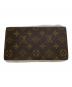 LOUIS VUITTON (ルイ ヴィトン) フラップ長財布 ブラウン：15000円