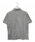 PLAY COMME des GARCONS (プレイコムデギャルソン) ハートワッペン半袖ポロシャツ グレー サイズ:M：8000円