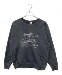 STANDARD CALIFORNIA×PEANUTS（スタンダードカリフォルニア×ピーナッツ）の古着「Cowabunga Crew Sweat」｜グレー