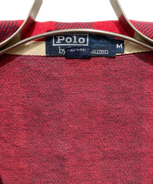 POLO RALPH LAUREN（ポロ・ラルフローレン）POLO RALPH LAUREN (ポロ・ラルフローレン) バッファローチェックプルオーバーシャツ ブラック×レッド サイズ:Mの古着・服飾アイテム