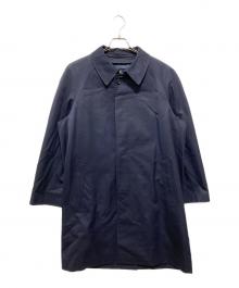 BROOKS BROTHERS（ブルックスブラザーズ）の古着「ステンカラーコート」｜ネイビー