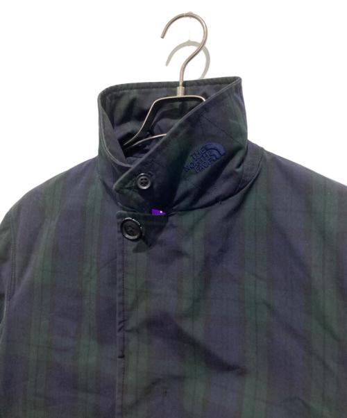THE NORTHFACE PURPLELABEL（ザ・ノースフェイス パープルレーベル）THE NORTHFACE PURPLELABEL (ザ・ノースフェイス パープルレーベル) ステンカラーコート グリーン サイズ:Mの古着・服飾アイテム