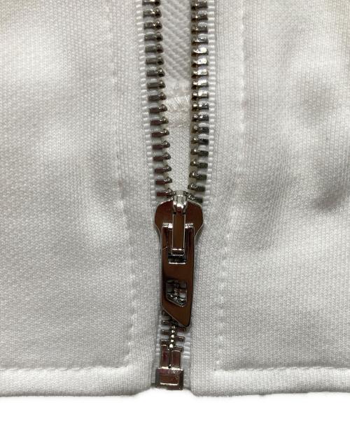 DIESEL（ディーゼル）DIESEL (ディーゼル) ジップアップスウェットジャケット ホワイト サイズ:Ｓの古着・服飾アイテム