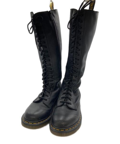 Dr.Martens（ドクターマーチン）Dr.Martens (ドクターマーチン) 1B60 BEX 20 ホール ブーツ ブラック サイズ:24.5の古着・服飾アイテム